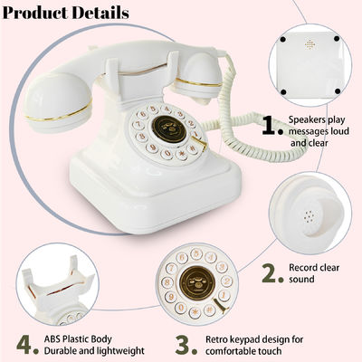 32GB Audio Guest Book Preserve Memories High Definition Audio Guest Book تلفن با کیفیت بالا