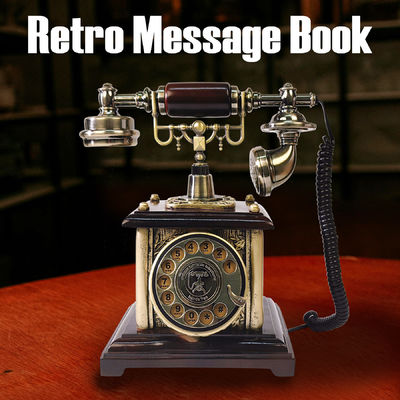 USB Rechargeable Phone Recording Wedding Guest Blessing Book Preservation Guestbook Phone ثبت تلفن قابل شارژ مجدد USB ثبت تلفن قابل شارژ مجدد USB ثبت تلفن قابل شارژ مجدد