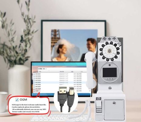 کتاب مهمان مخصوص عروسی ریترو ویدئو ویدئو کتاب مهمان ABS پلاستیک مهمانی مهمانی مهمان برکت ثبت نام کتاب پیام صوتی سفارشی
